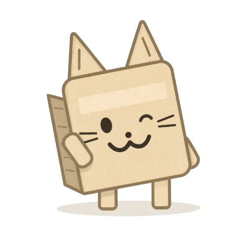 Catfolio mascot waving hello